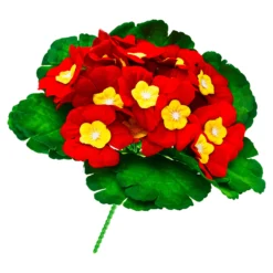 Kunstblume "Primel" rot