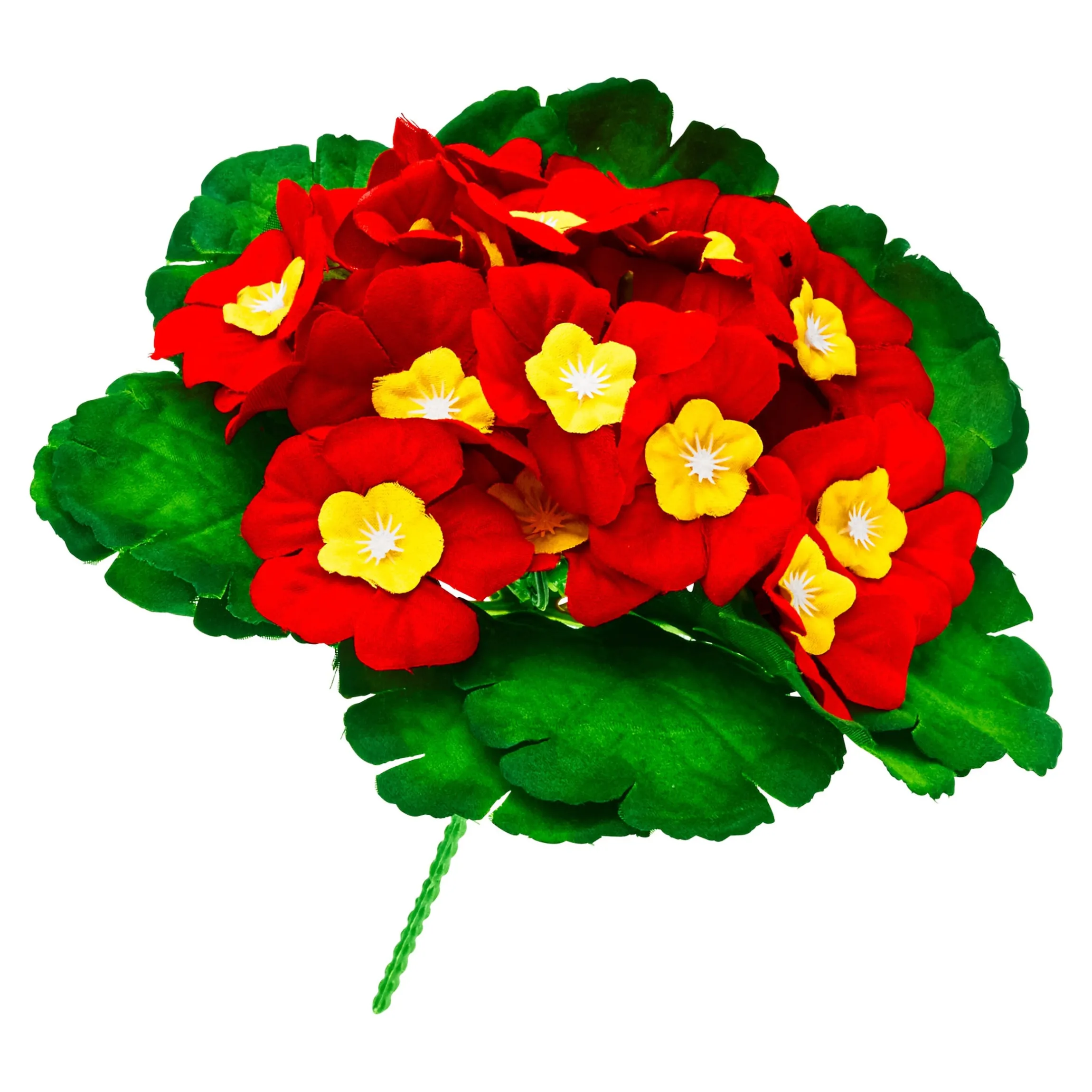 Kunstblume "Primel" rot