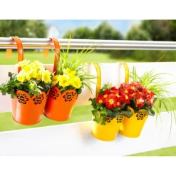 Kunstblume "Primel" rot