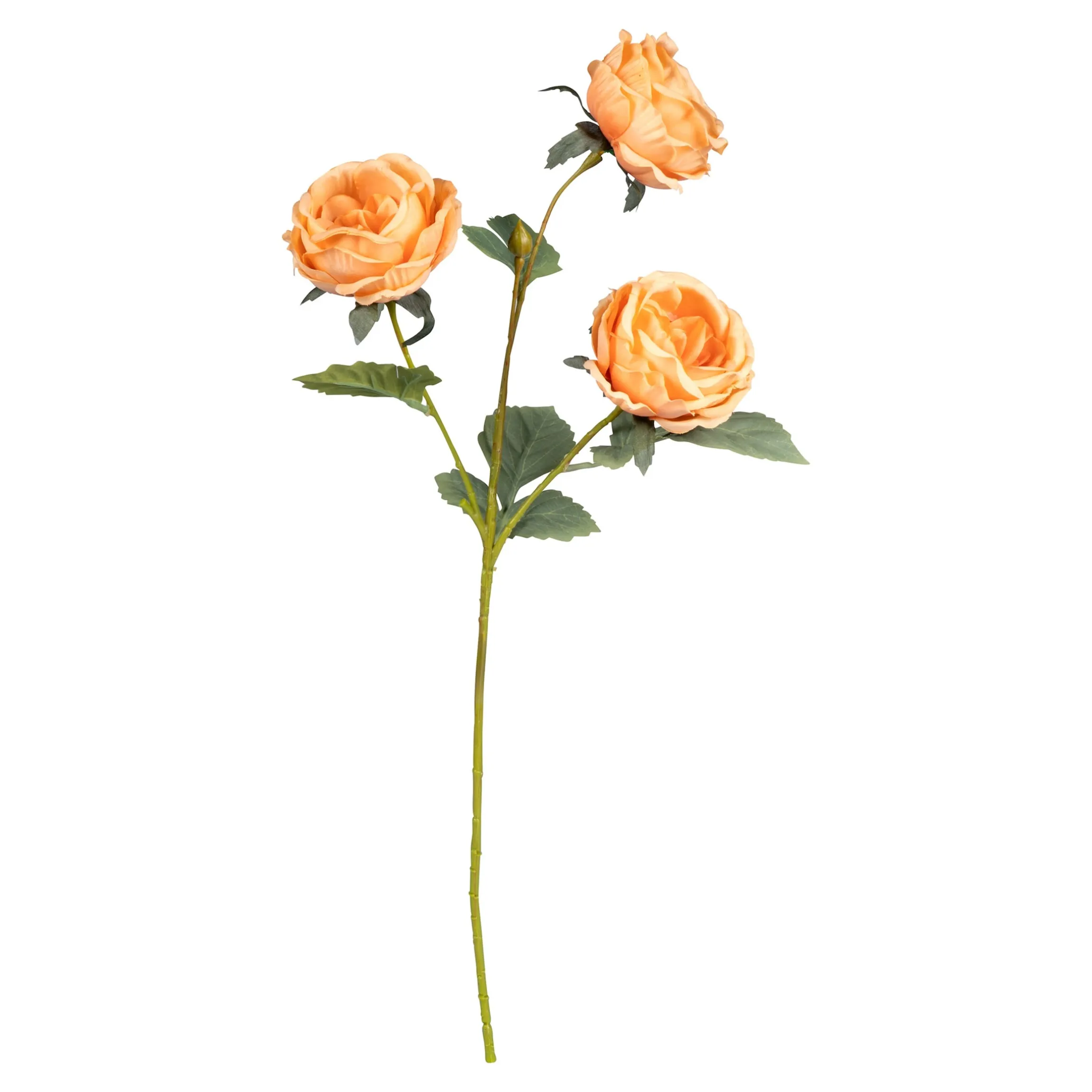 Kunstblume "Wildrose" orange