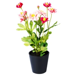 Kunst-Chrysantheme rosa