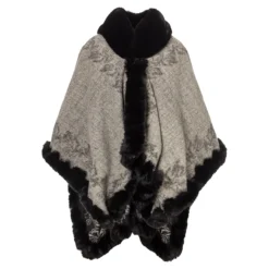 Kuschel-Poncho „Elegant“
