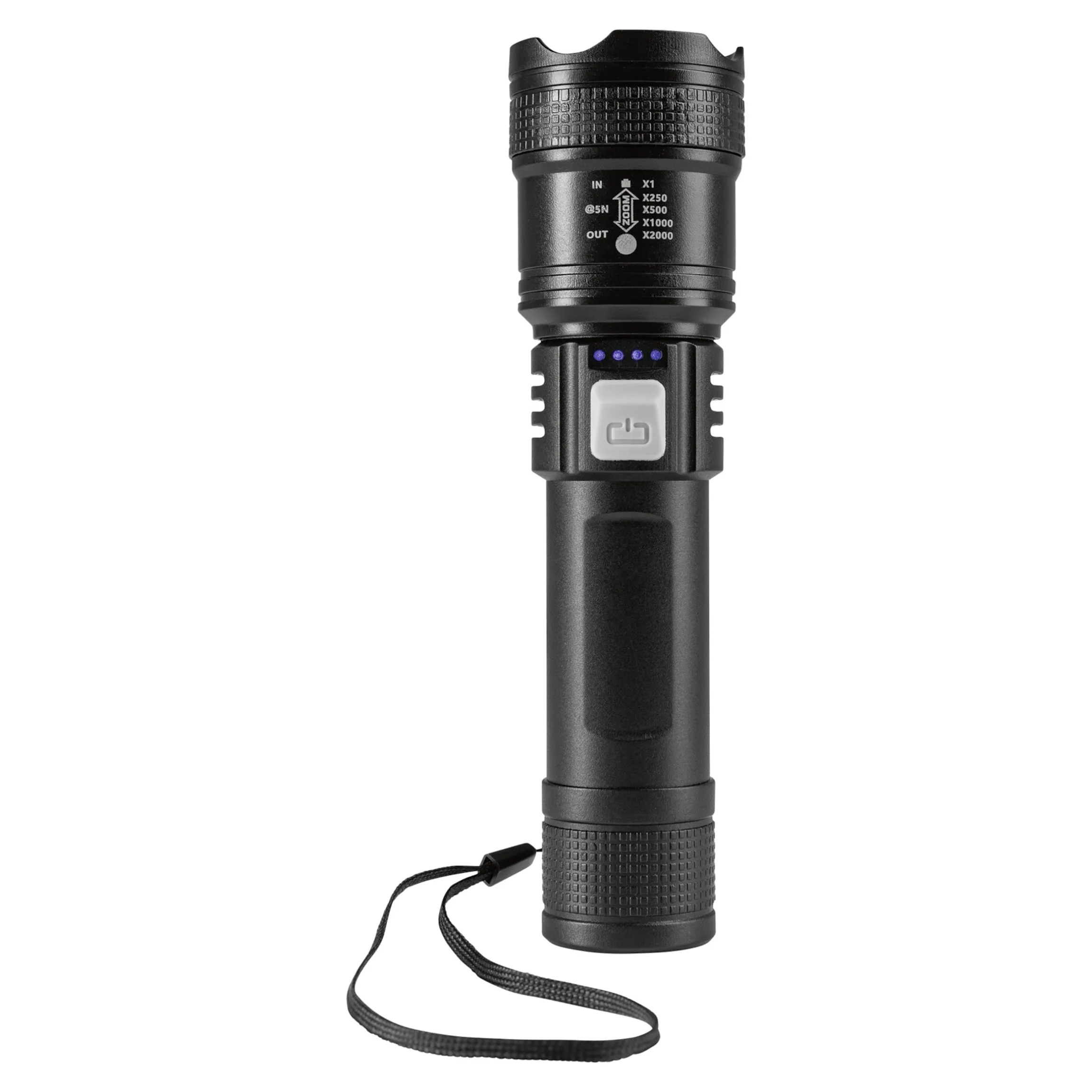 LED-Akku-Taschenlampe