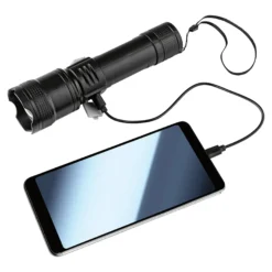 LED-Akku-Taschenlampe