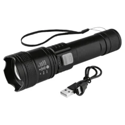 LED-Akku-Taschenlampe