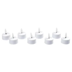 LED-Akku-Teelichter, 8 Stück