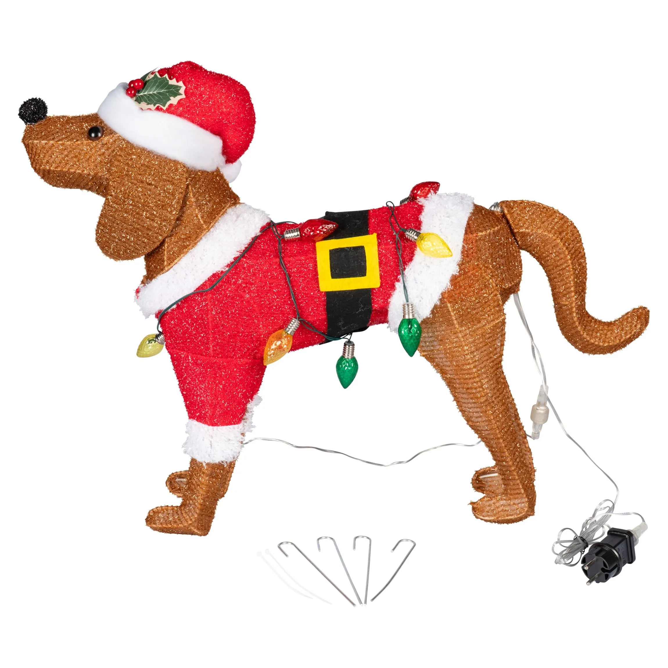 LED-Dekofigur "Hund Rocky"