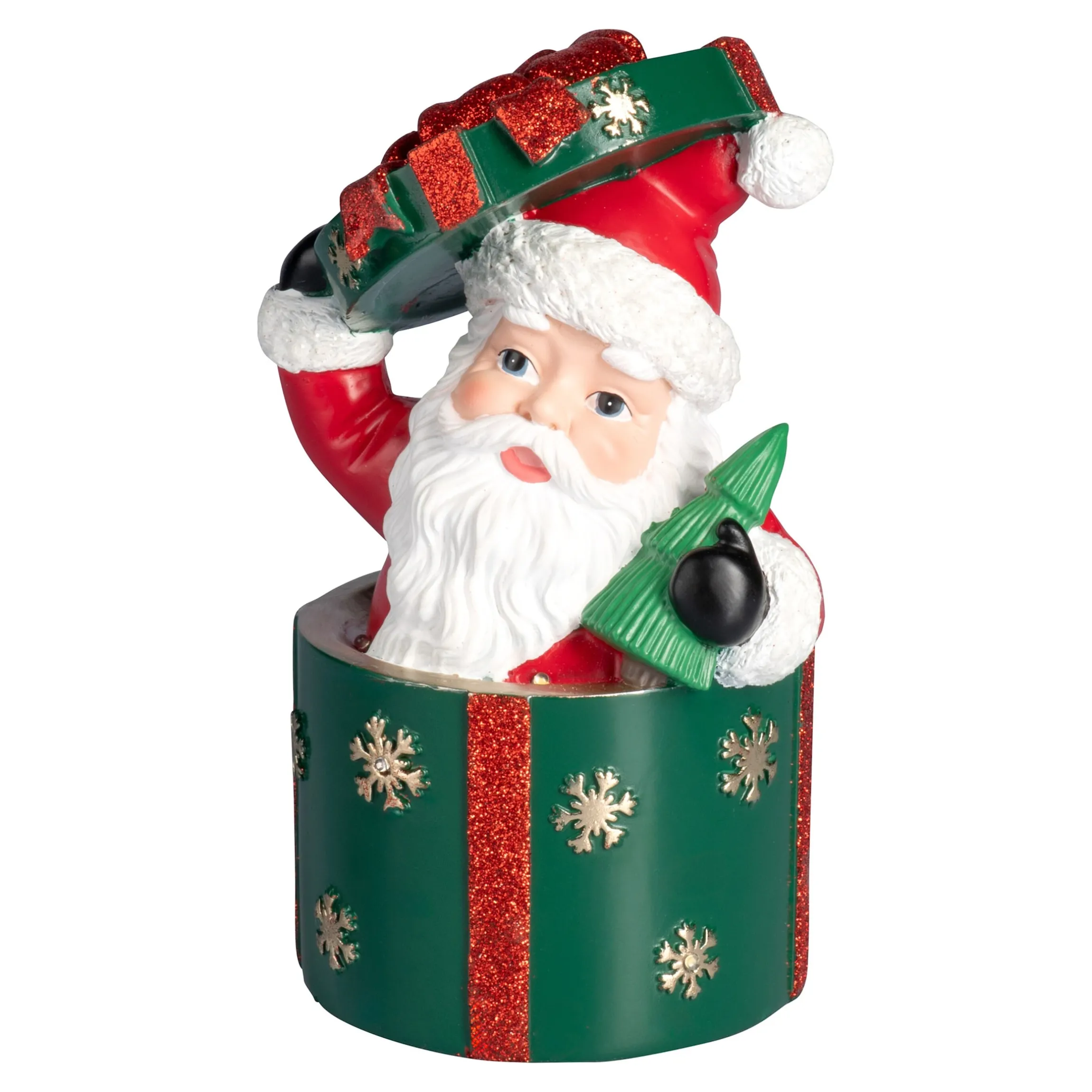 LED-Deko-Figur Santa