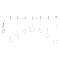 LED-Deko „Sternen-Vorhang“