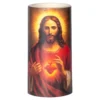LED-Echtwachskerze Jesus