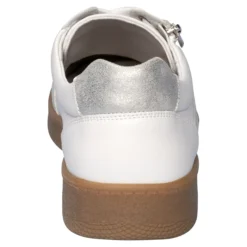 Leder-Sneaker „Lisa“ grau