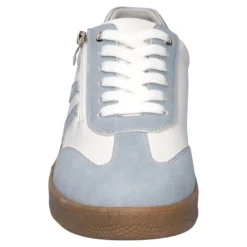 Leder-Sneaker „Lisa“ hellblau