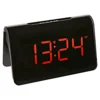 LED Funk-Wecker schwarz