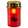 LED-Grabkerze "Kreuz"