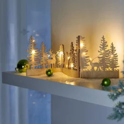 LED-Holzaufsteller „faltbar“
