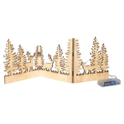 LED-Holzaufsteller „faltbar“