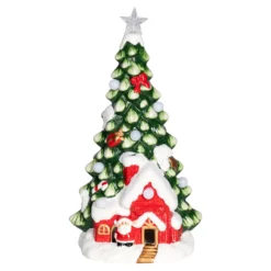 LED-Keramikfigur „Tannenbaum“