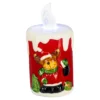 LED-Kerze + Gratis Batterien Rentier