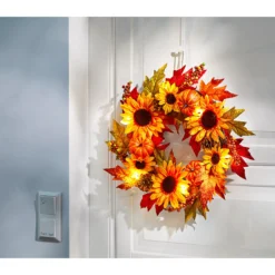 LED-Kranz „Goldener Herbst“