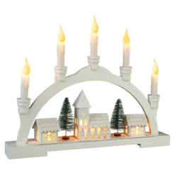 LED-Schwibbogen "Winterdorf"