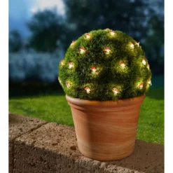 LED-Solar-Lichterkette „Fliegenpilz“, 4,9 m