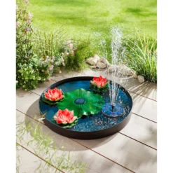 LED-Solar-Seerose