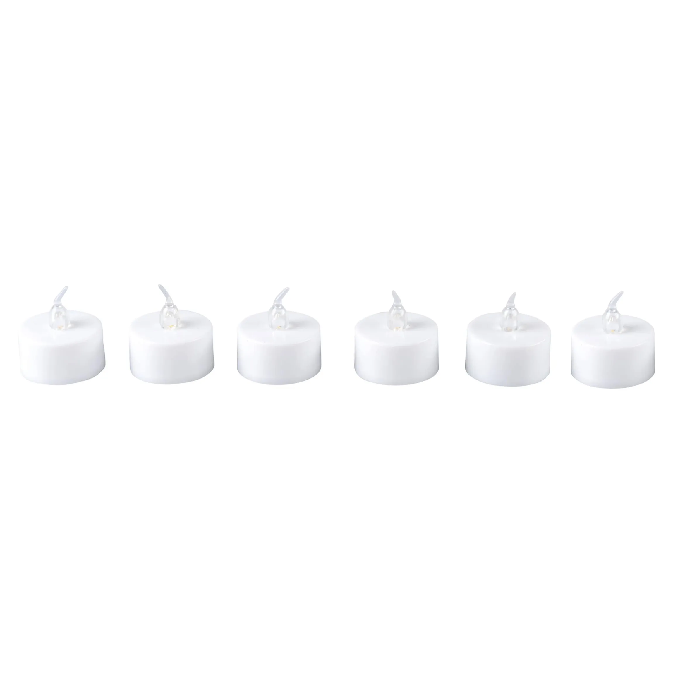 LED-Teelichter „Basic“, 6 Stück