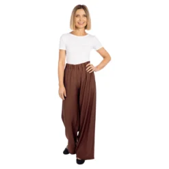 Leichte Sommerhose braun / dunkles Kupfer