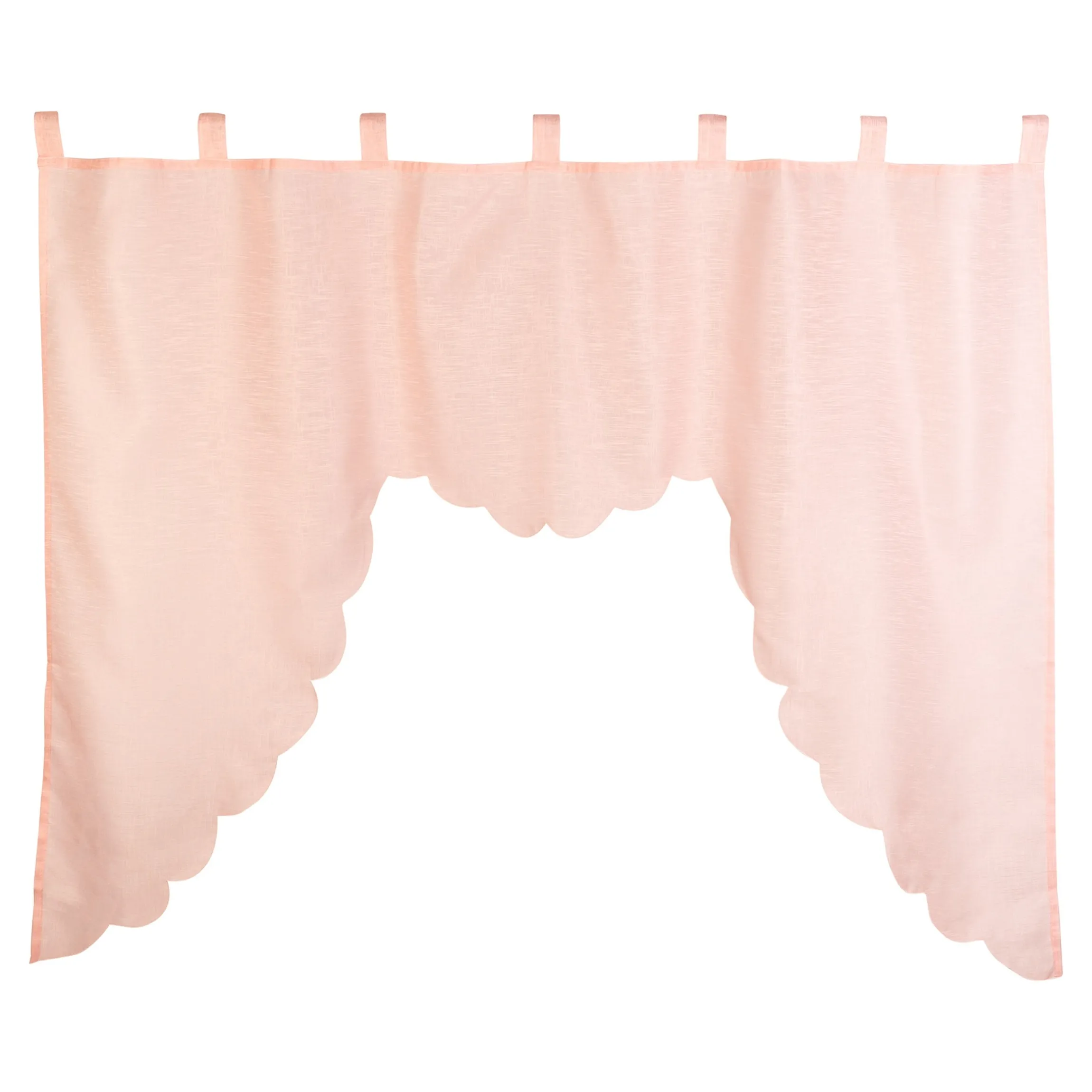 M-Bogen-Gardine „apricot“