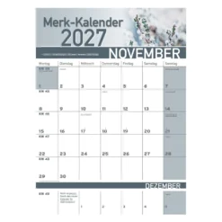 Merk-Kalender 2027 Natur