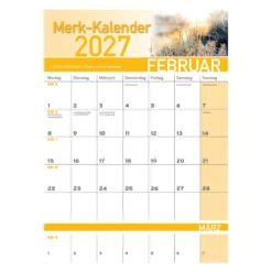 Merk-Kalender 2027 Natur