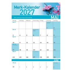 Merk-Kalender 2027 Natur
