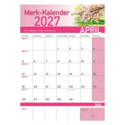 Merk-Kalender 2027 Natur