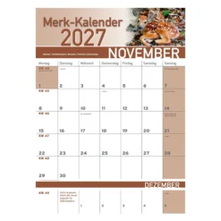 Merk-Kalender 2027 Tierbabies