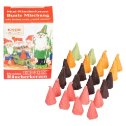 Mini-Räucherkerzen "Bunte Mischung", 24 Stück