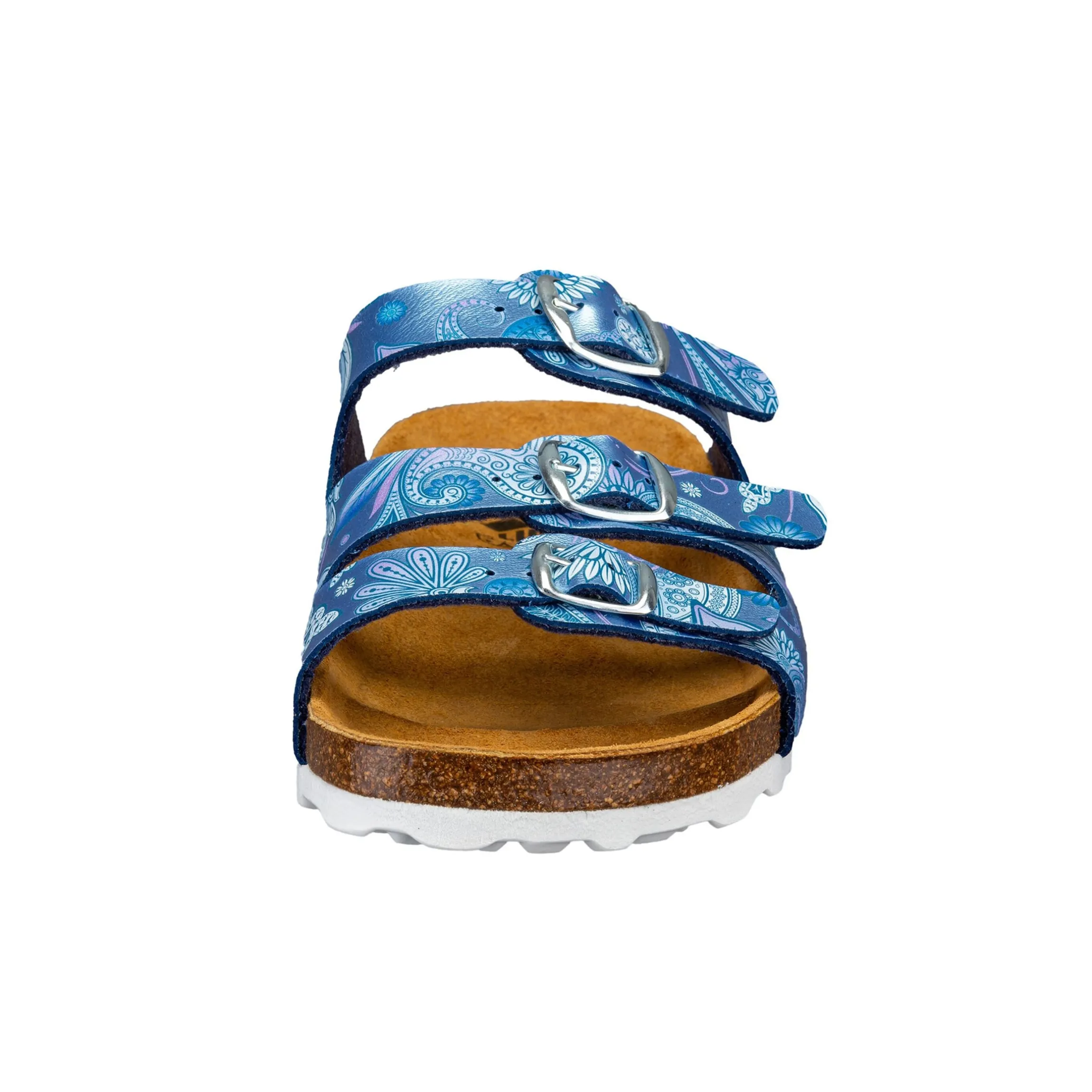 Pantolette "Bioline Lady Power" blau