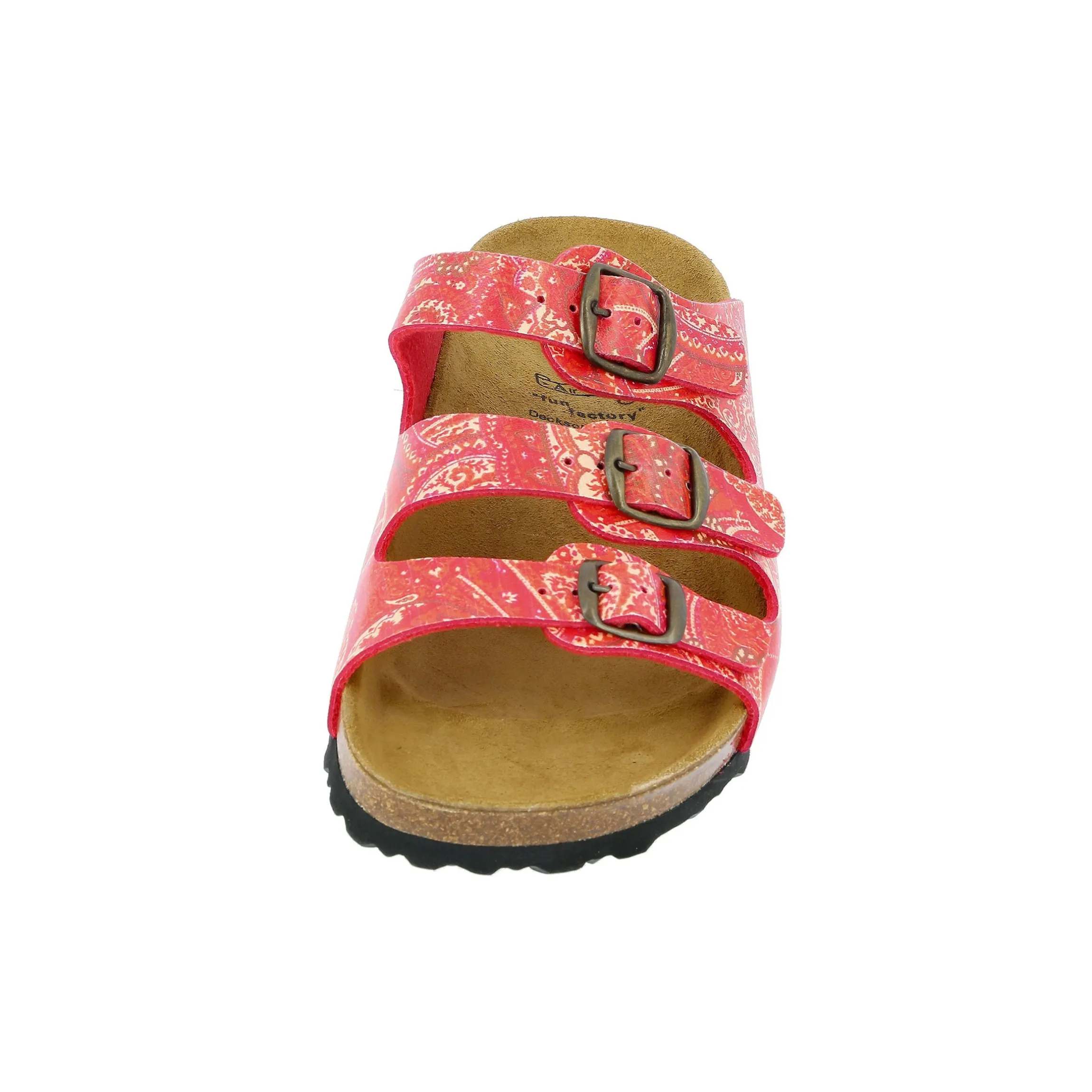 Pantolette "Bioline Lady Power" rot