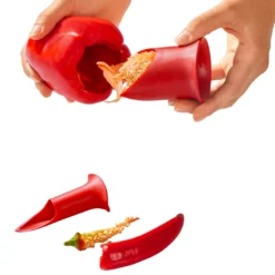 Paprika- und Chili-Entkerner, 2-teilig