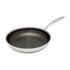 Pfanne mit Wabenstruktur, Edelstahl 24 cm