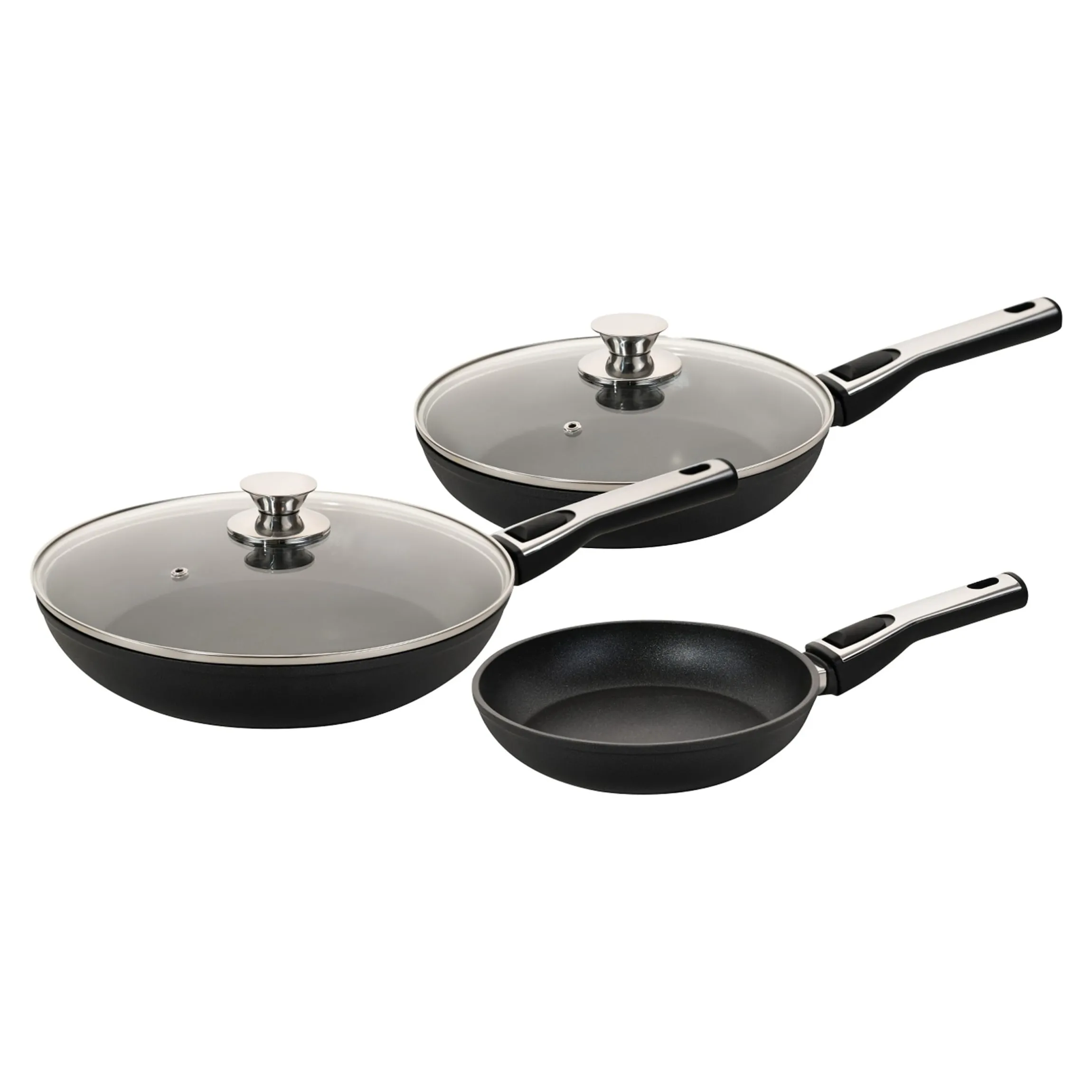 Pfannen-Set Cerafit Plasma, 5-teilig