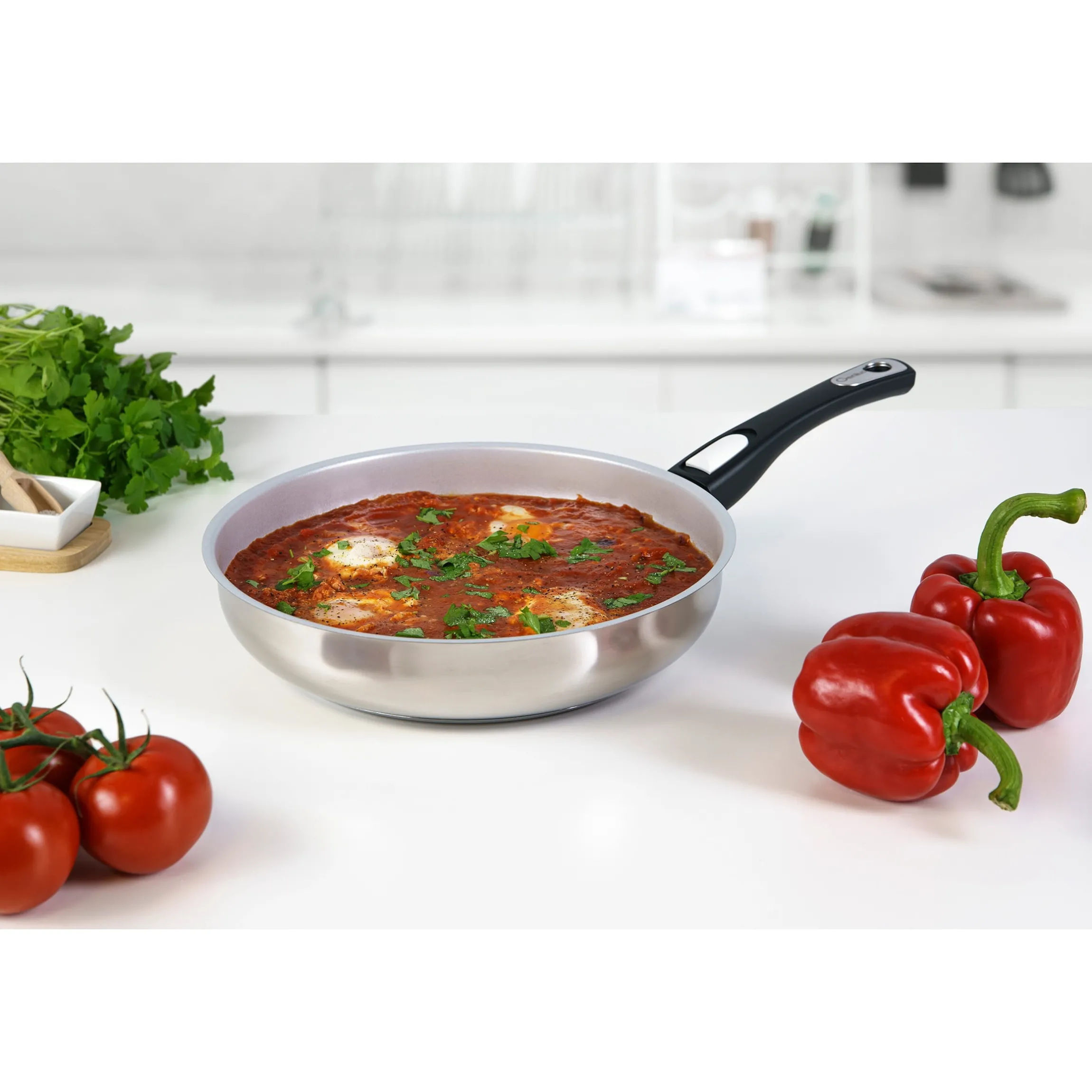 Pfannen-Set Cerafit Steel, 7-teilig
