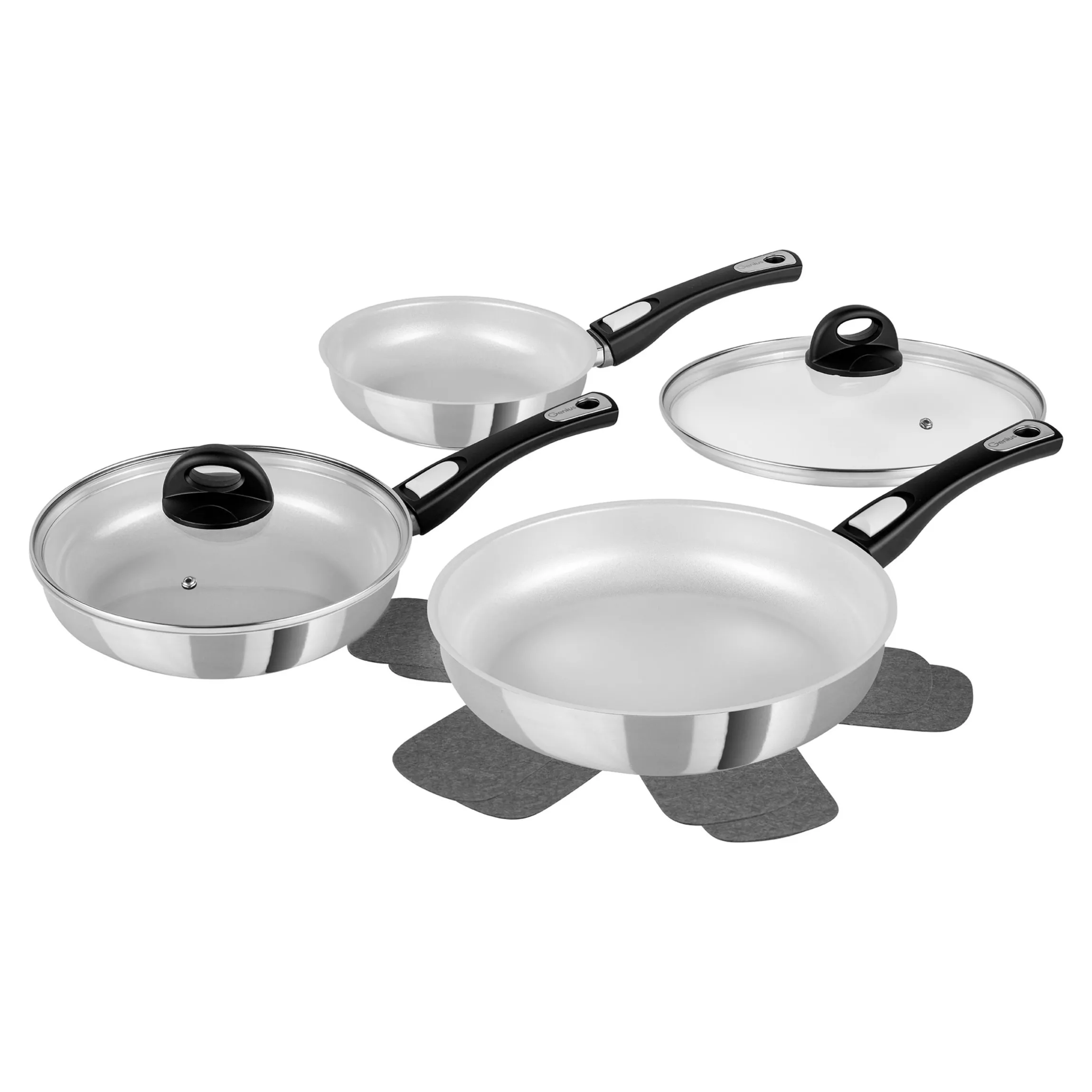Pfannen-Set Cerafit Steel, 7-teilig