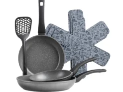 Pfannen Set, 7-tlg., Aluminium Leonis