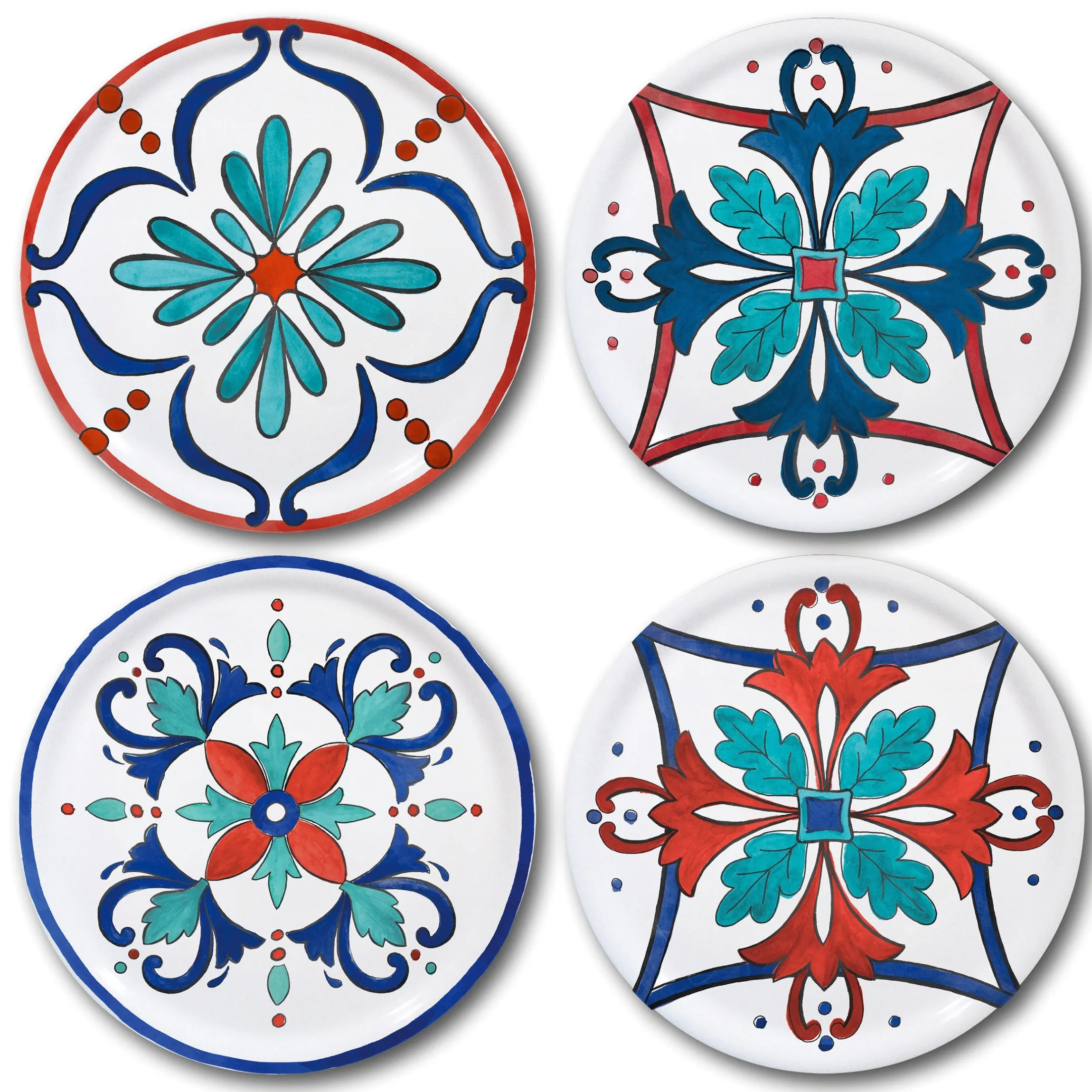 Pizzateller, Porzellan Margot