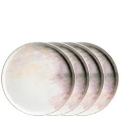 Platzteller-Set, Steinzeug Aquarellia