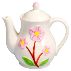 Porzellan-Kaffeekanne „Blumen“, 850 ml