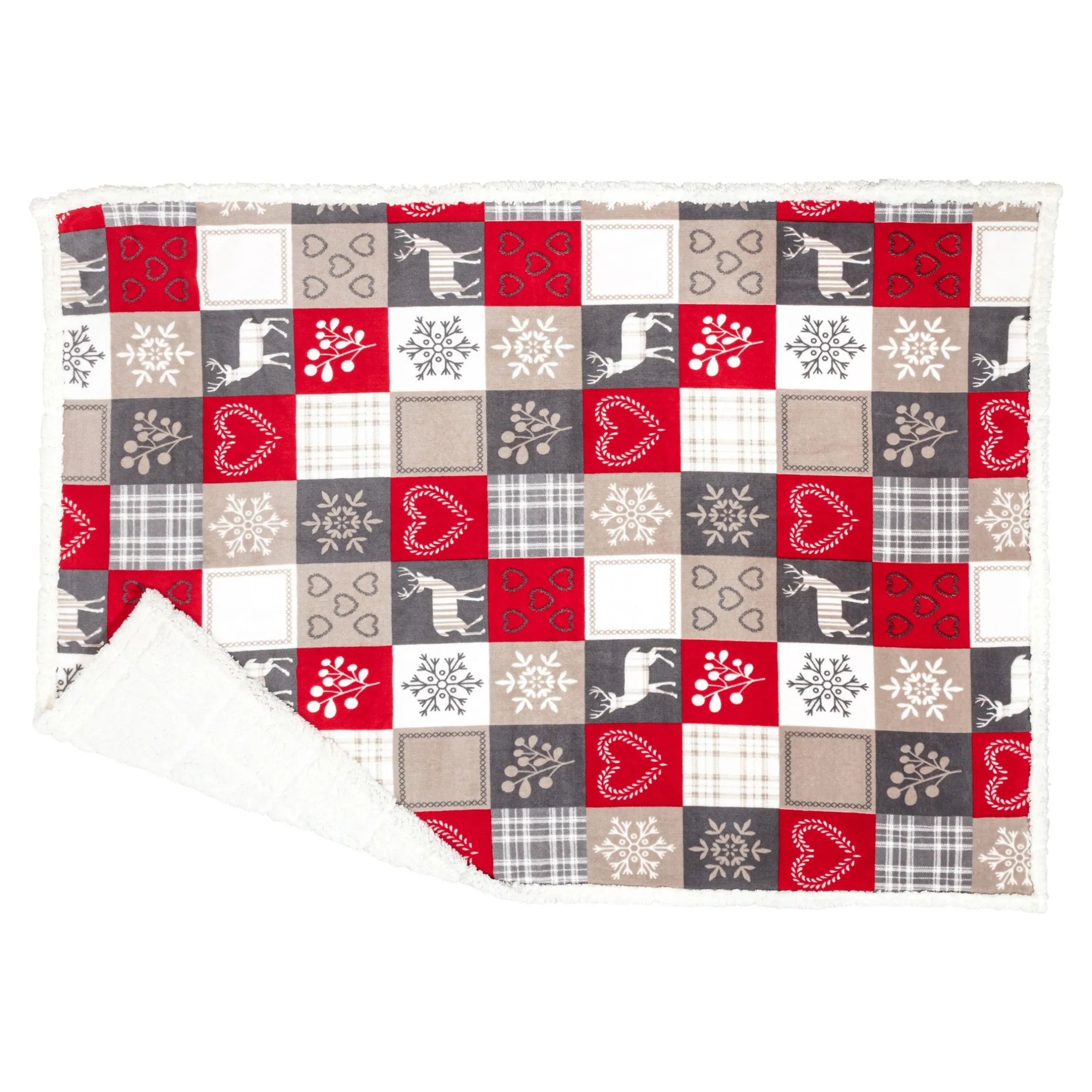 Premium-Kuscheldecke "Polar", 170x130 cm mit Kuschelsocken