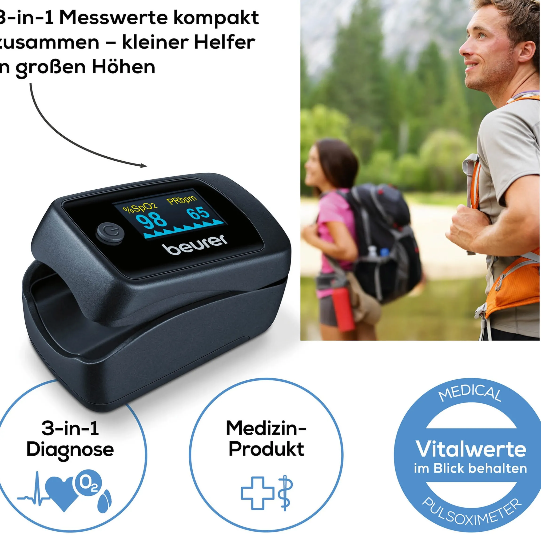 Pulsoximeter PO 45