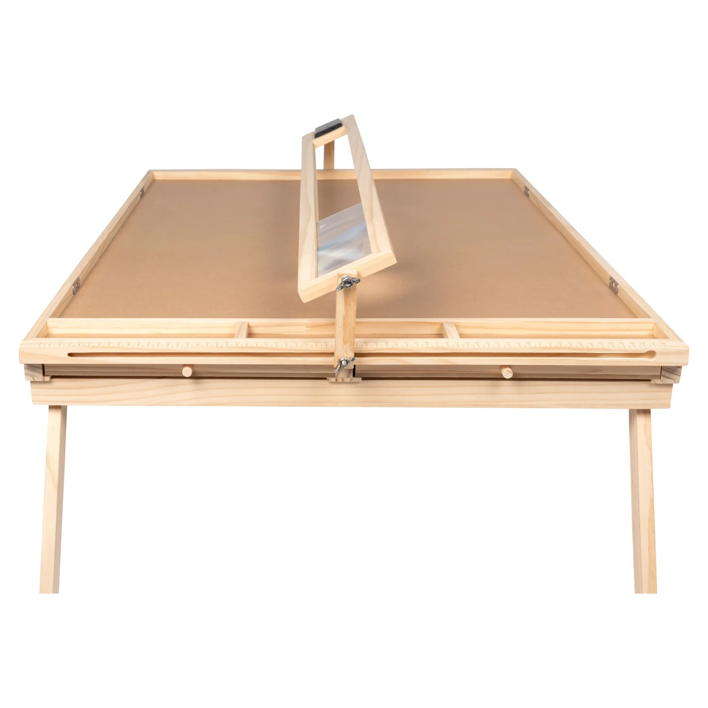 Puzzletisch "Premium" mit LED-Licht, 4 Schubladen, Lupe, mit Beinen, klappbar, für 500 Teile