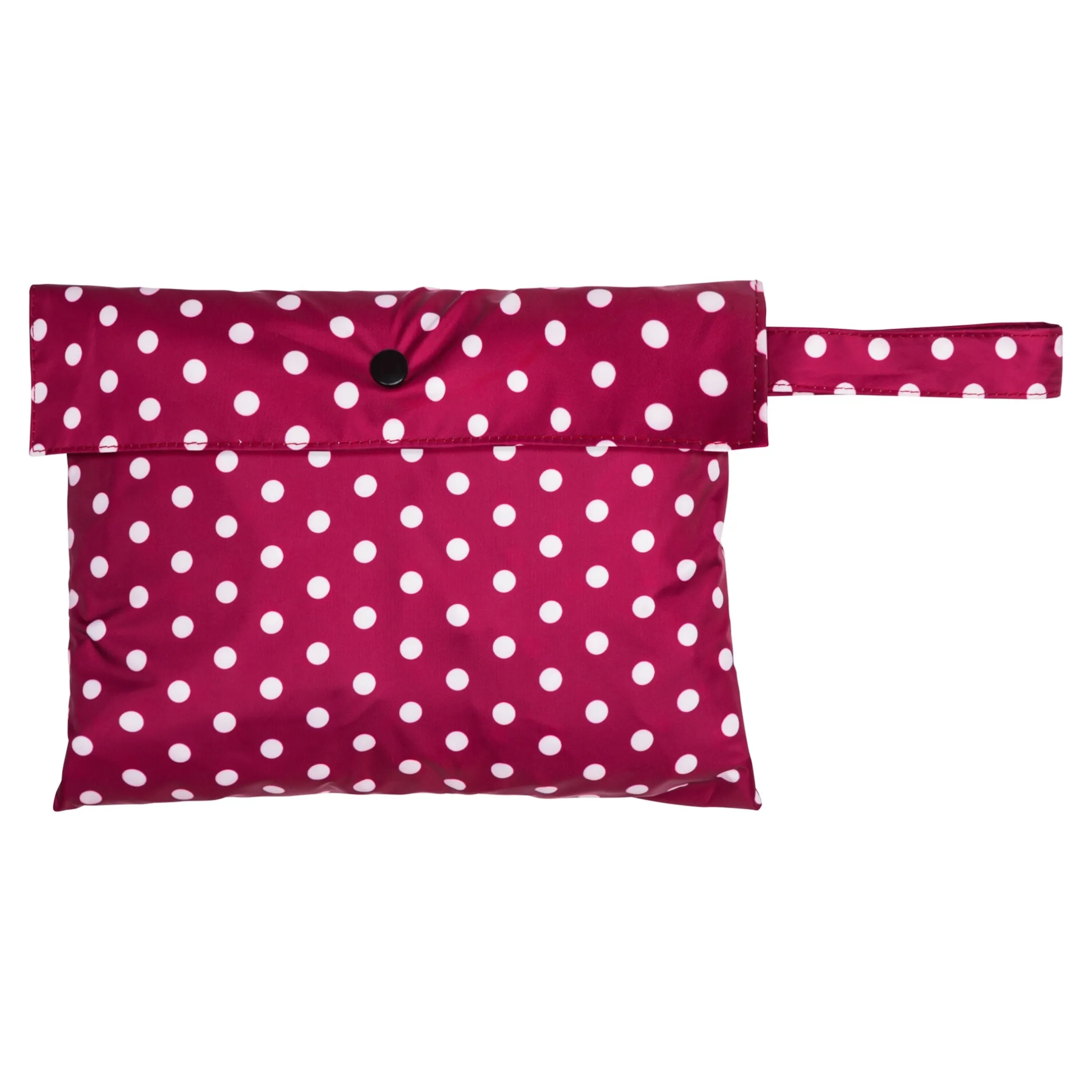 Regenponcho "Punkte" bordeaux